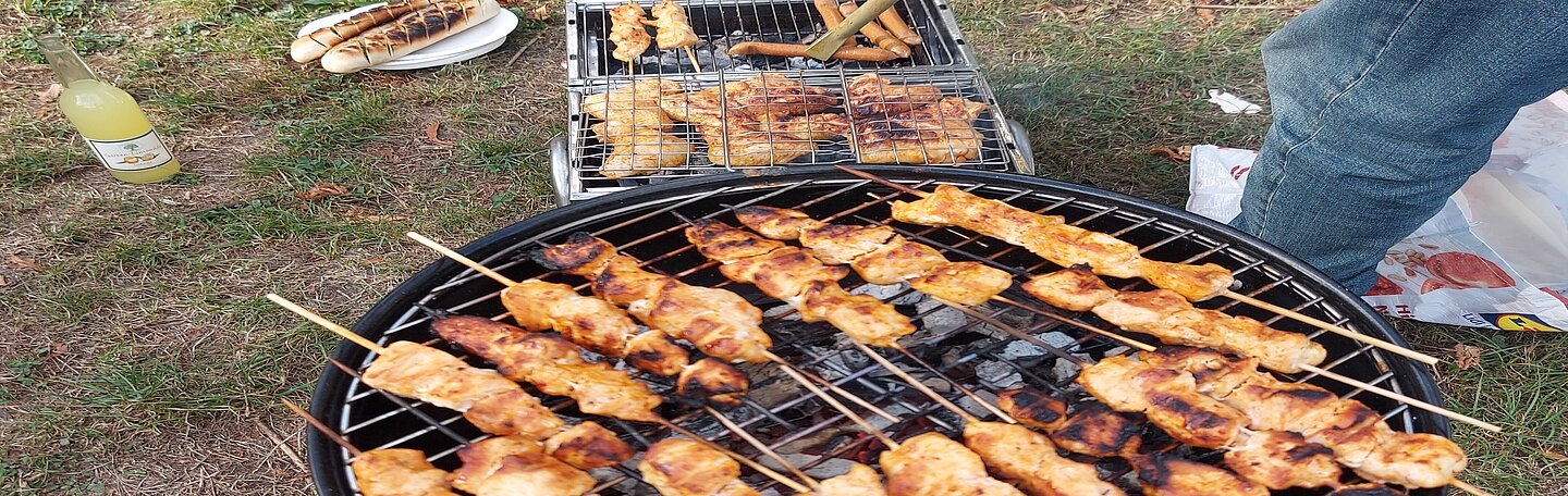 Grillen im Park Grillen im Park