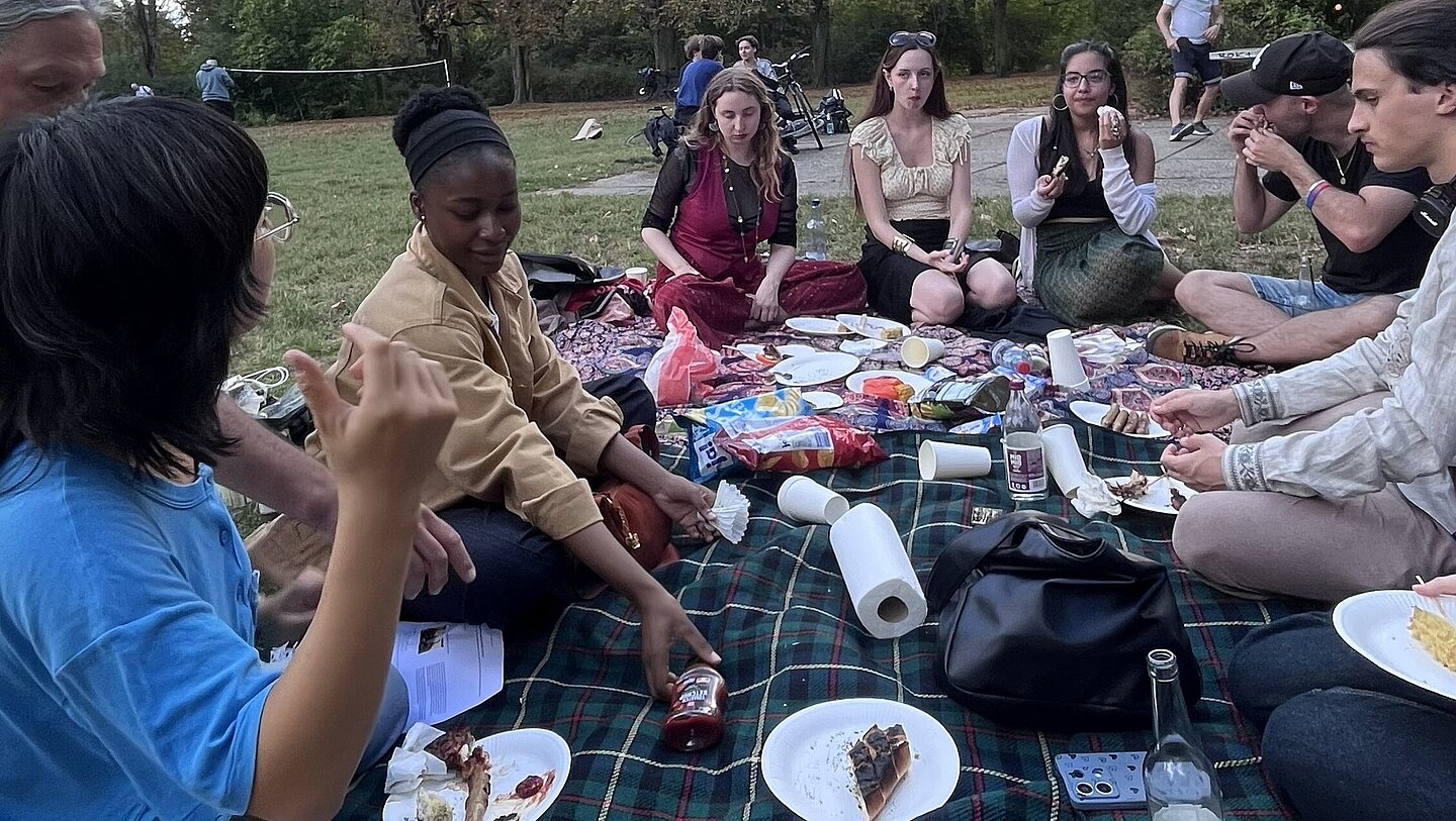 Grillen im Park Grillen im Park