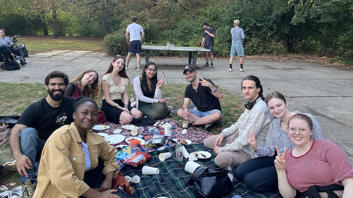 Grillen im Park Grillen im Park